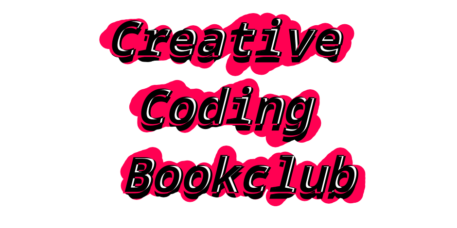 Creative Coding Bookclub Logo